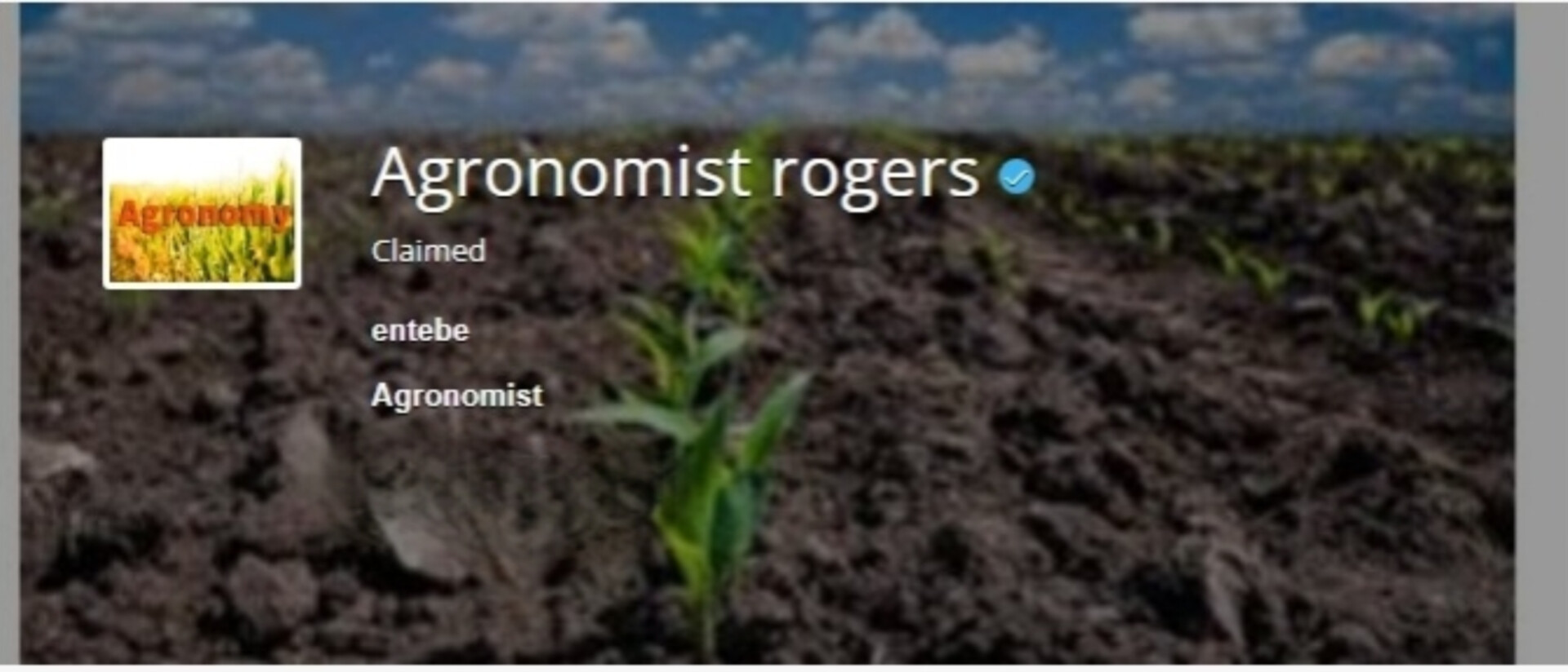 Agronomist rogers
