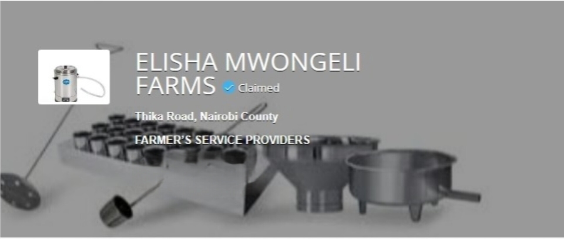 Elisha Mwongeli Farms
